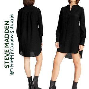 Steve Madden Emma Shift Dress with Long Sleeves